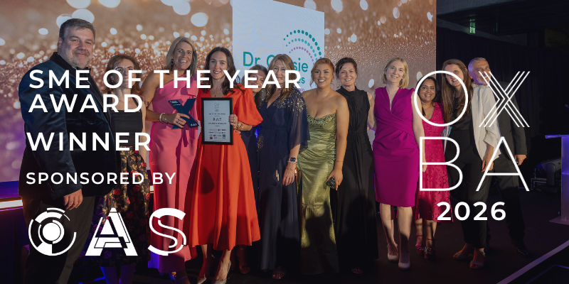 Dr Cassie & Associates &mdash; Winners of the SME of the Year Award at the 2026 Oxfordshire Business Awards